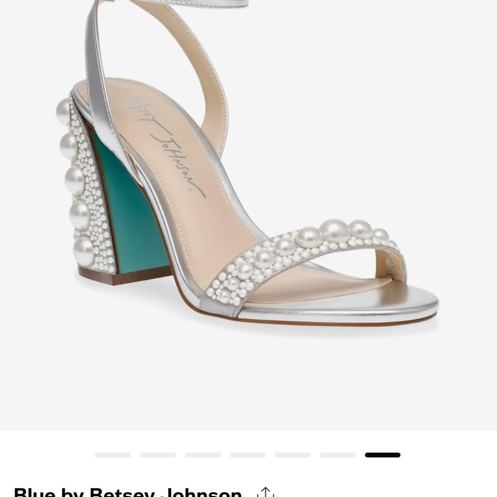Betsey Johnson heels 7.5 - Picture 6 of 11